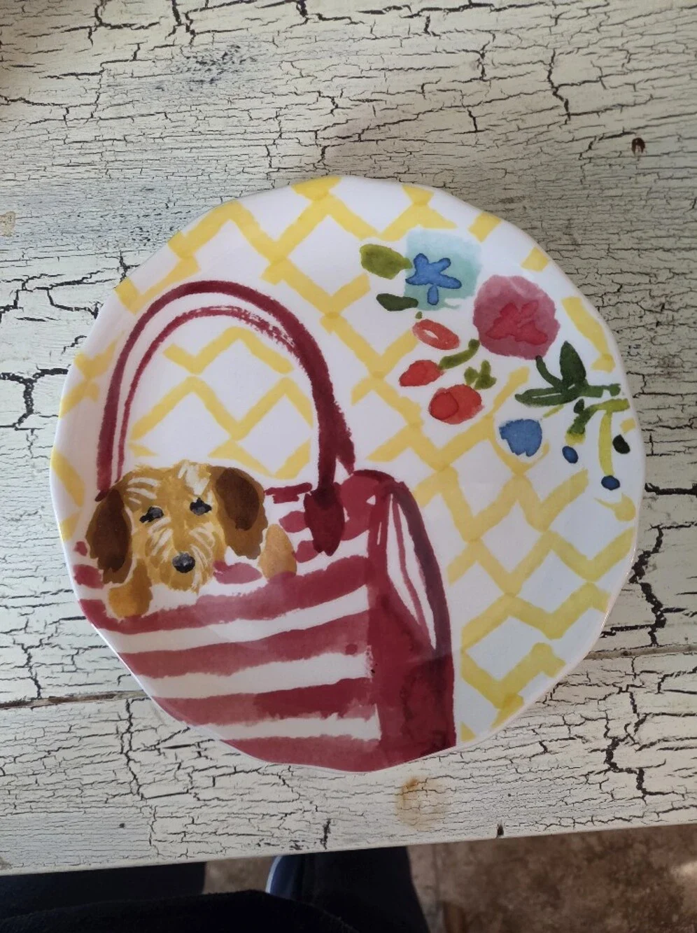 Pier 1 Pups In Purses Plates